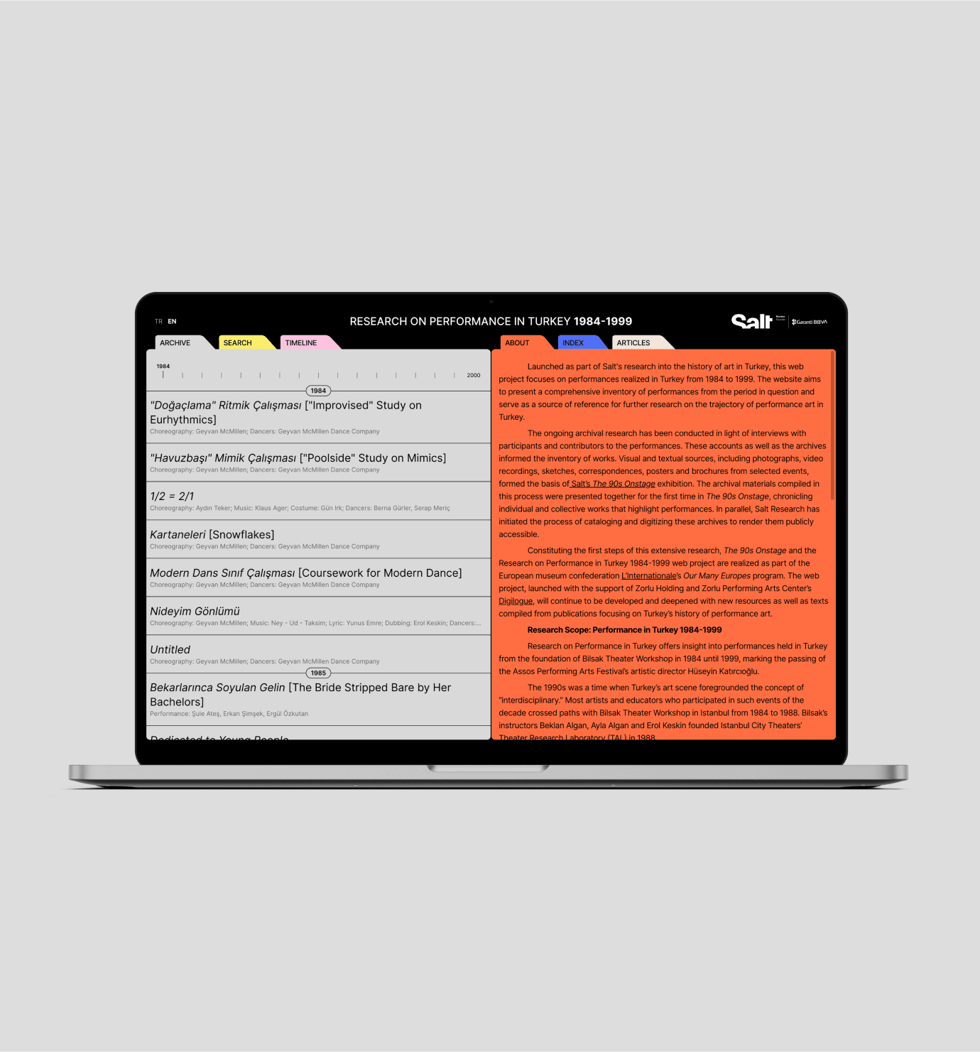 SALT - Performance Archive image 0