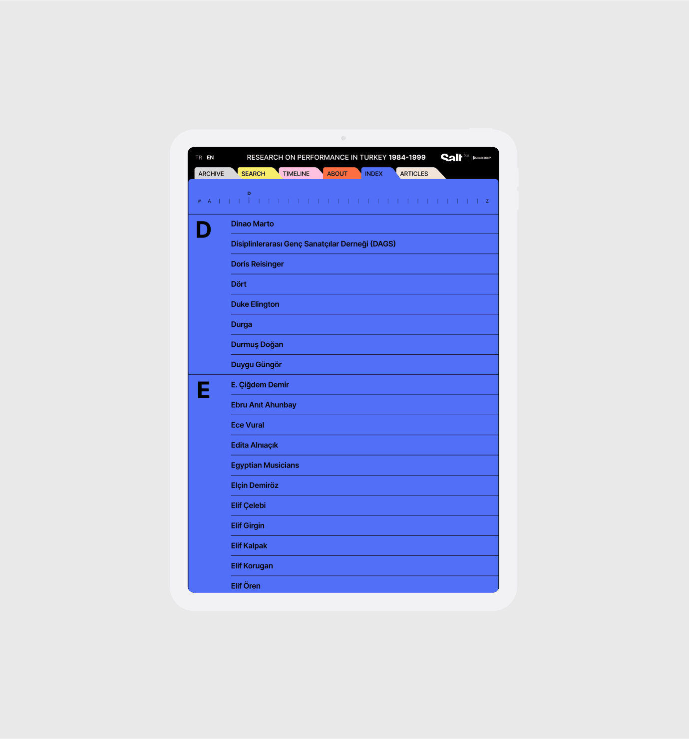 SALT - Performance Archive image 1